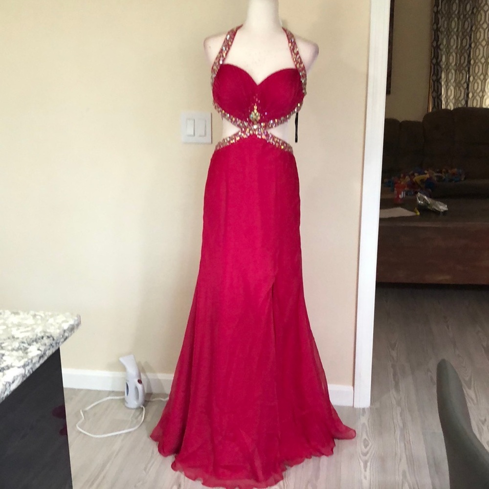 Fuchsia chiffon - Picture 2 of 11